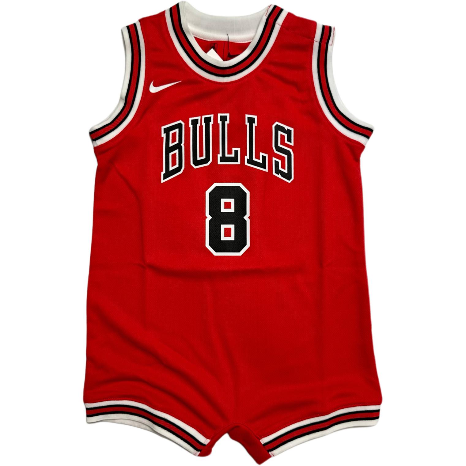 

Nike Комбинезон NBA Chicago Bulls LAVINE красный для младенцев и малышей