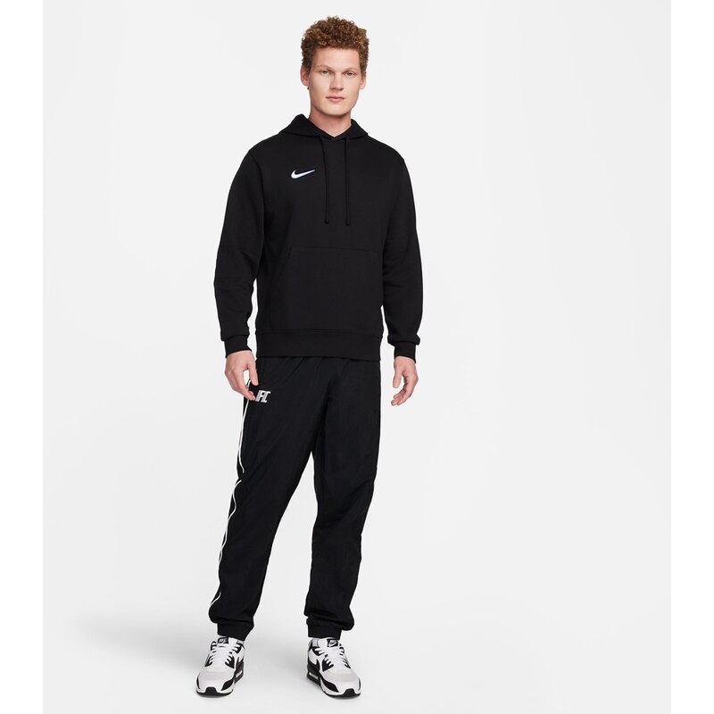 Толстовка с капюшоном, клубный пуловер, французский трикотаж Nike, черный — фото 3