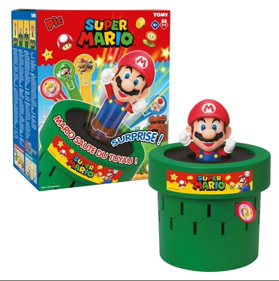 

Pop Up Mario, Настольная игра, Тома, T73538 Tomy