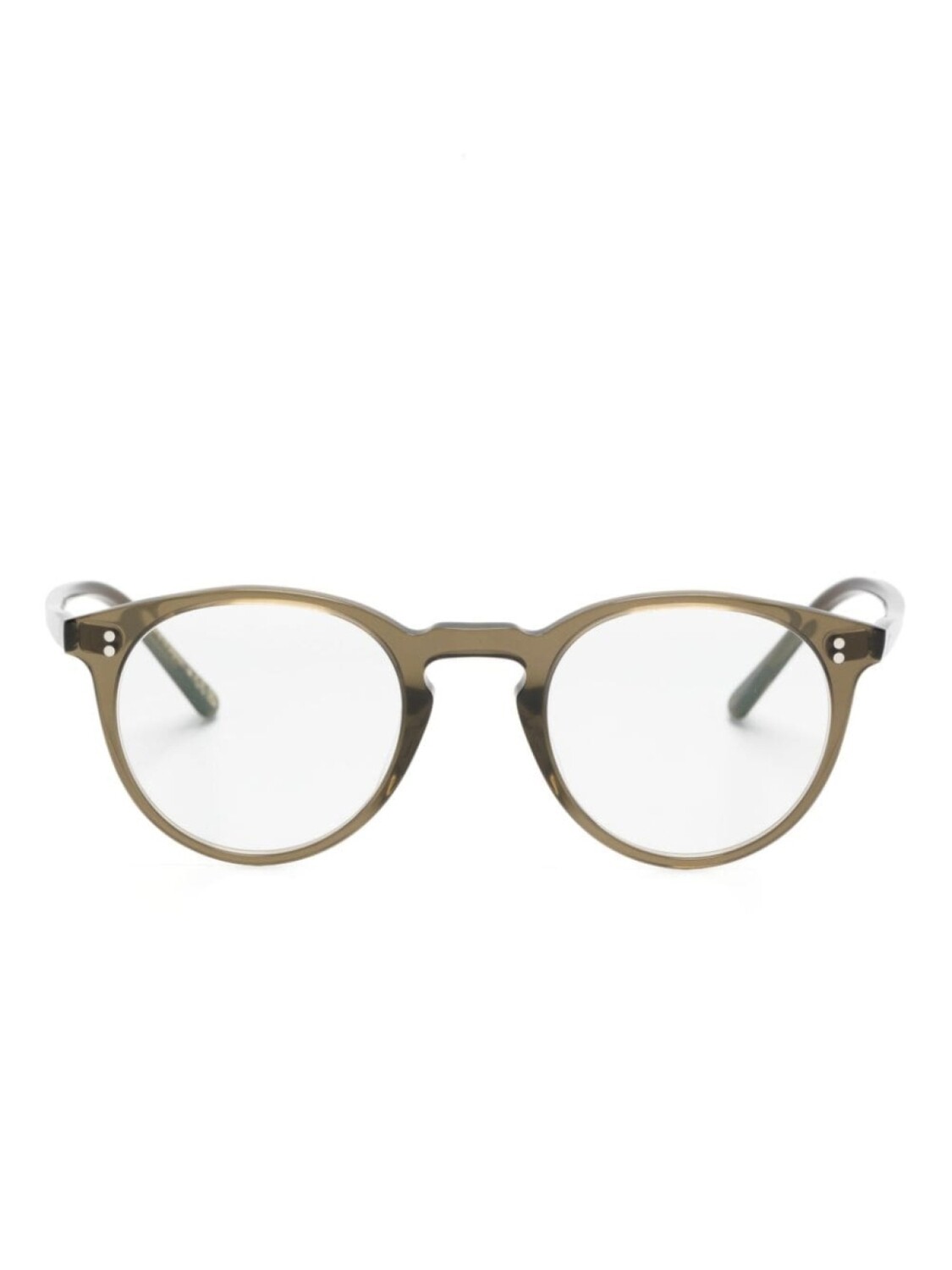 

Очки Oliver Peoples O'Malley в круглой оправе, зеленый