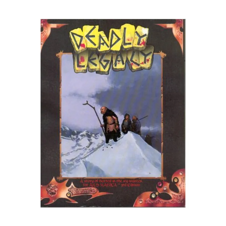 

Deadly Legacy, Ars Magica (White Wolf), мягкая обложка