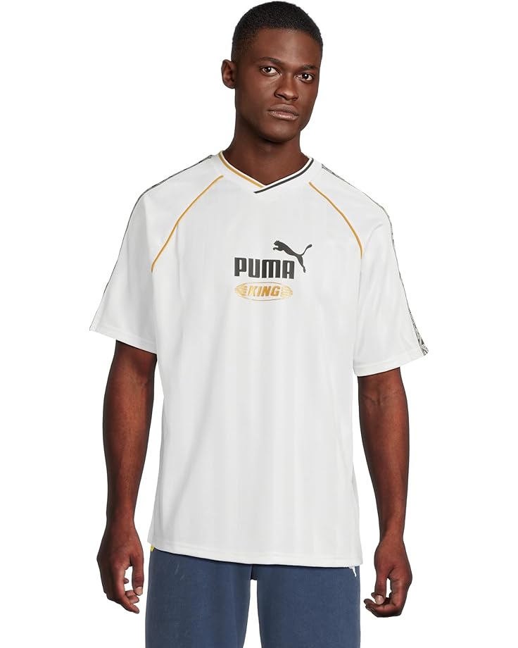 

Мужская футболка PUMA King Relaxed, Puma White, Белый, Мужская футболка PUMA King Relaxed, Puma White