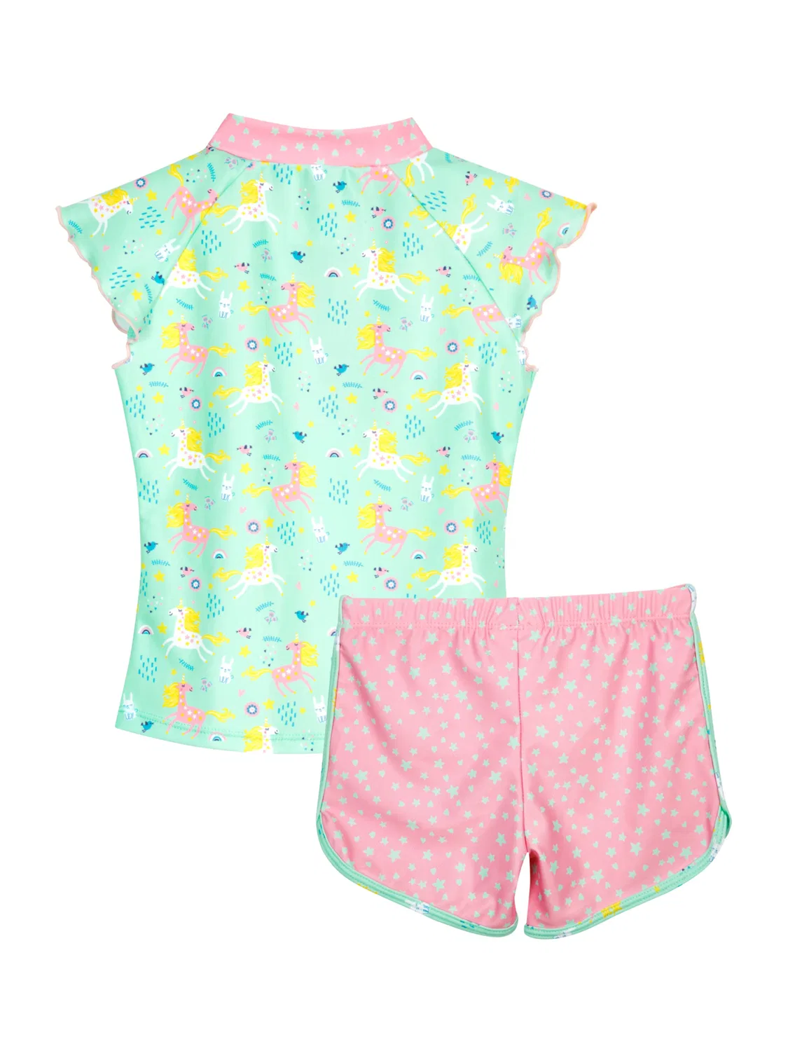 Защита от УФ-излучения 'Эйнхорн' Playshoes, Mint/Light Pink — фото 2