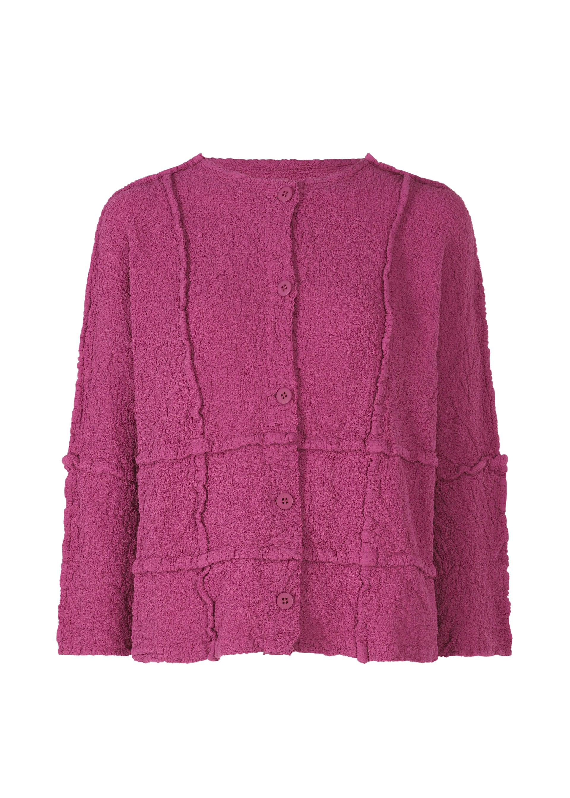 

Кардиган cross line cauliflower Me Issey Miyake, розовый