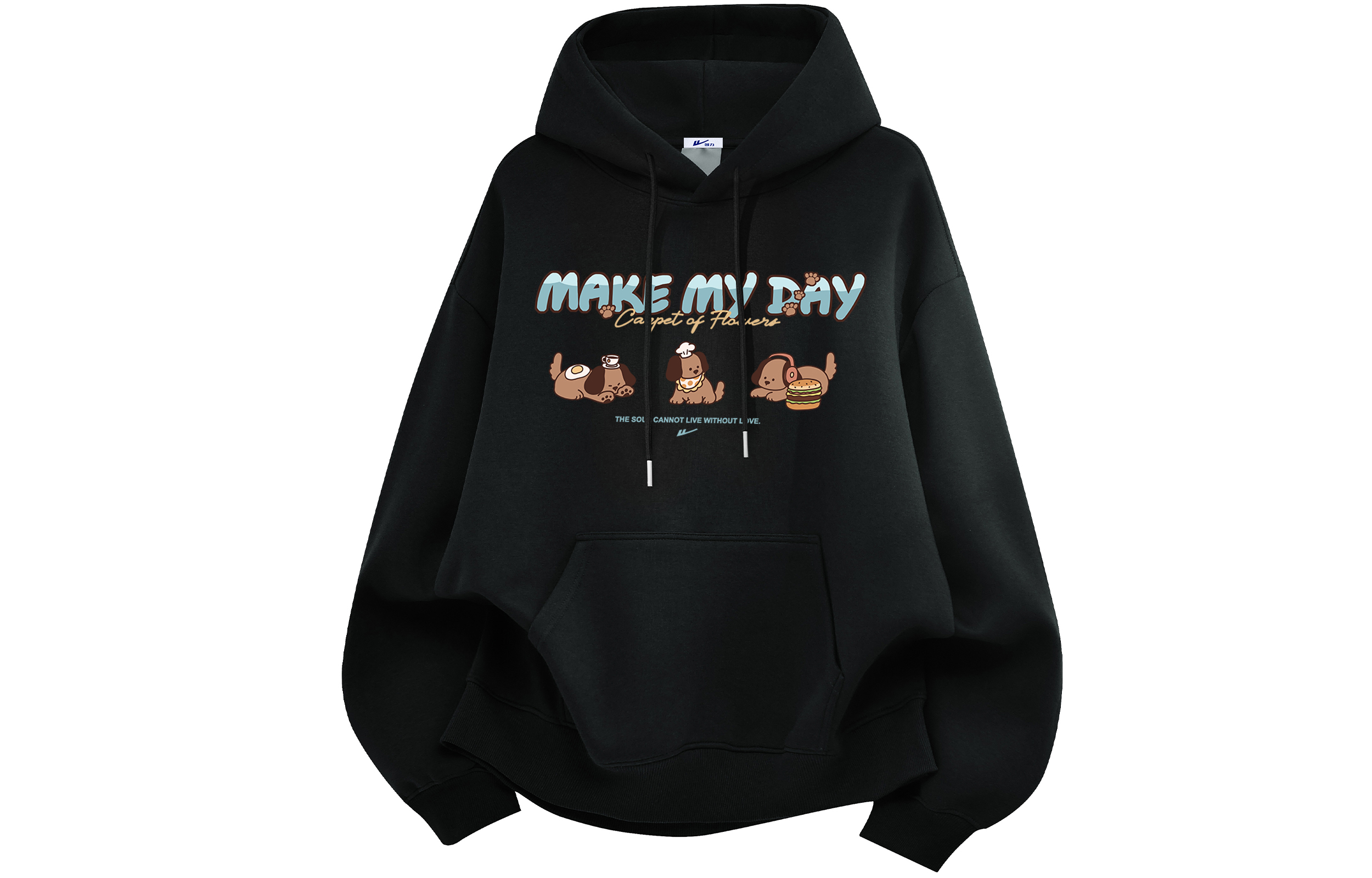 

Толстовка Unisex Hooded Moderate Heavyweight WARRIOR, темно-серый[thickened and fleece-lined]