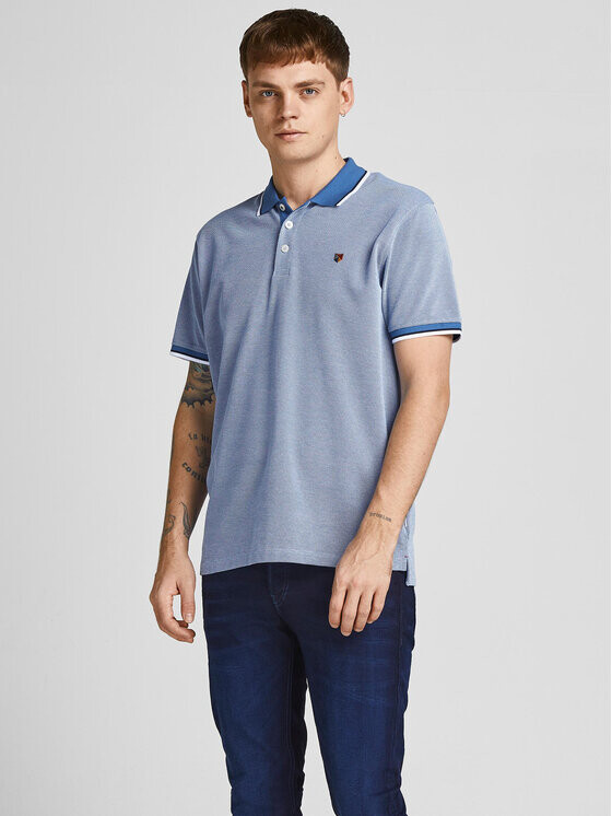 

Рубашка поло стандартного кроя Jack&Jones, синий