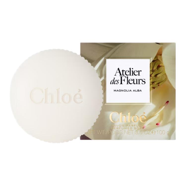 

Chloé Холодящее и освежающее мыло chloe atelier des fleurs white magnolia для очищения 100 г