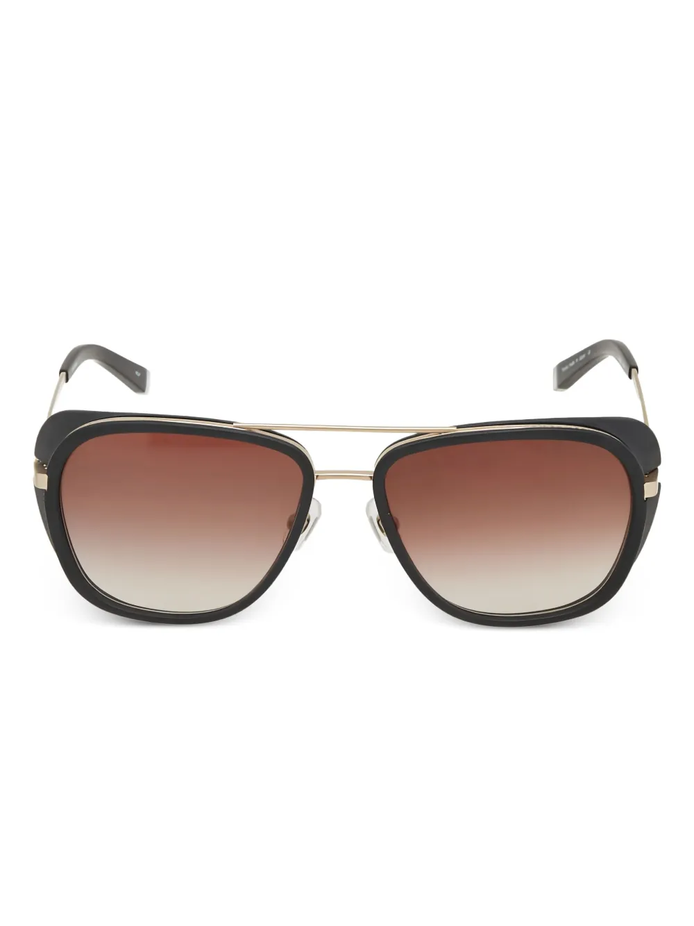 

Солнцезащитные очки в стиле "браулайн" Matsuda, черный