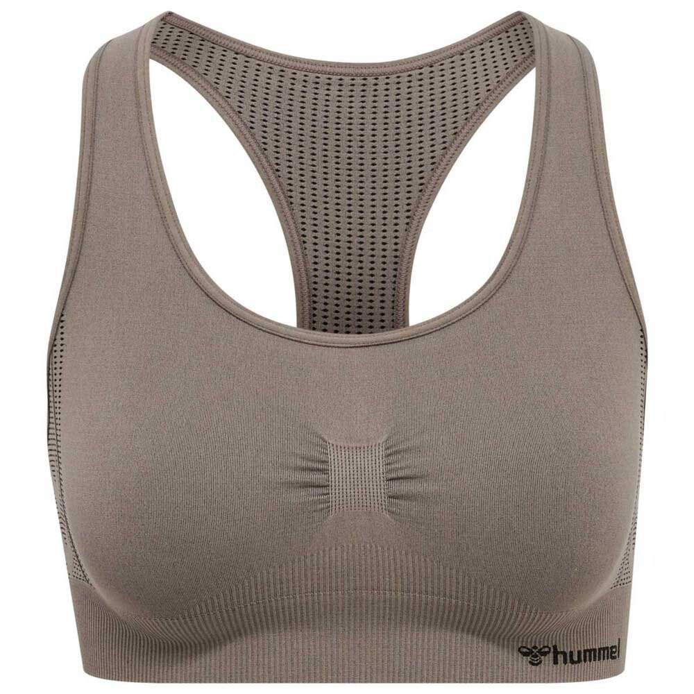 

Бесшовный спортивный топ Hummel Shaping, бежевый