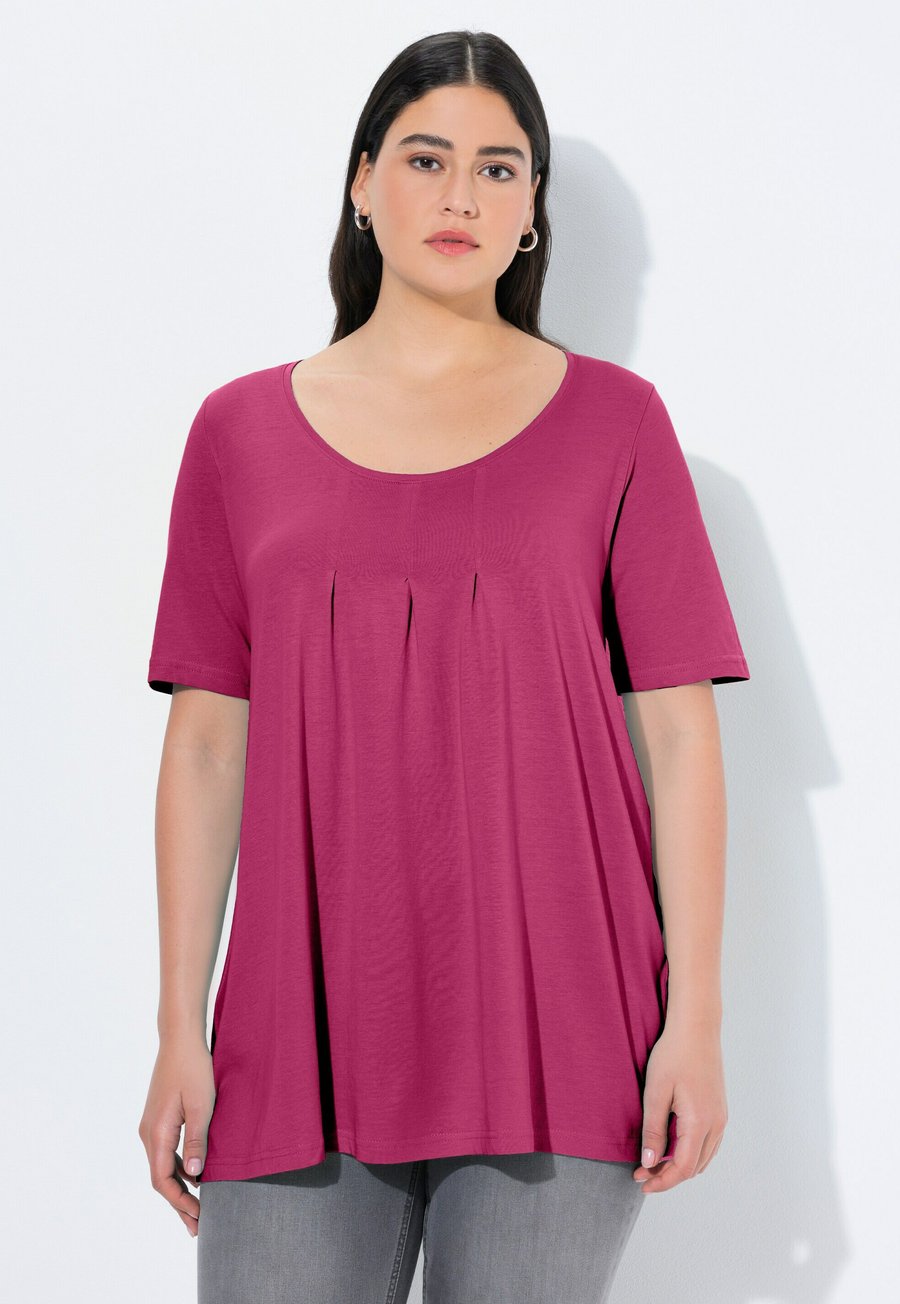 

Футболка Ulla Popken GROSSE GRÖSSEN, Classic Dark Berry/Mauve, Розовый, Футболка Ulla Popken GROSSE GRÖSSEN, Classic Dark Berry/Mauve