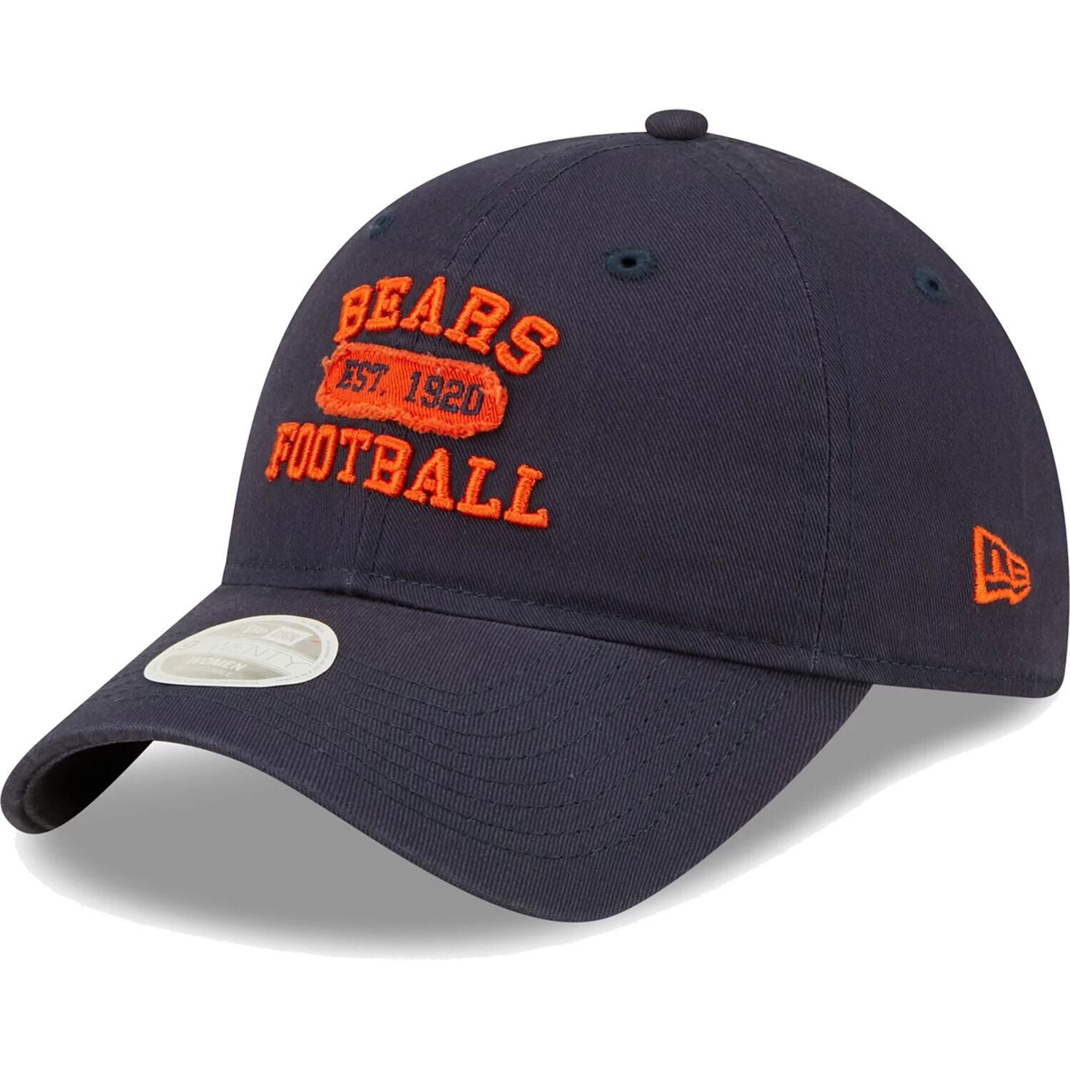 

Женская темно-синяя регулируемая шляпа New Era Chicago Bears Formed 9TWENTY New Era