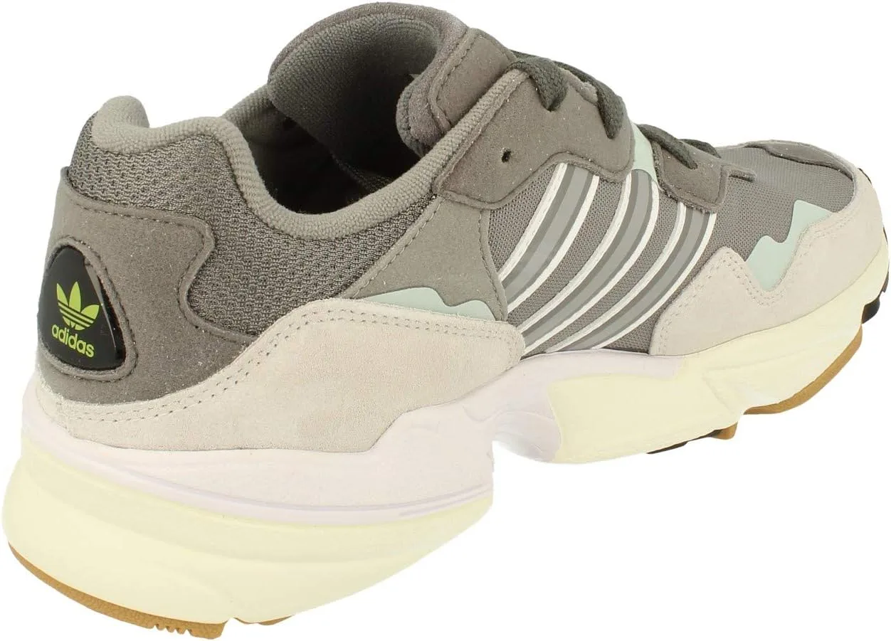 Мужские беговые кроссовки Adidas Yung 96 (Великобритания), белый — фото 3