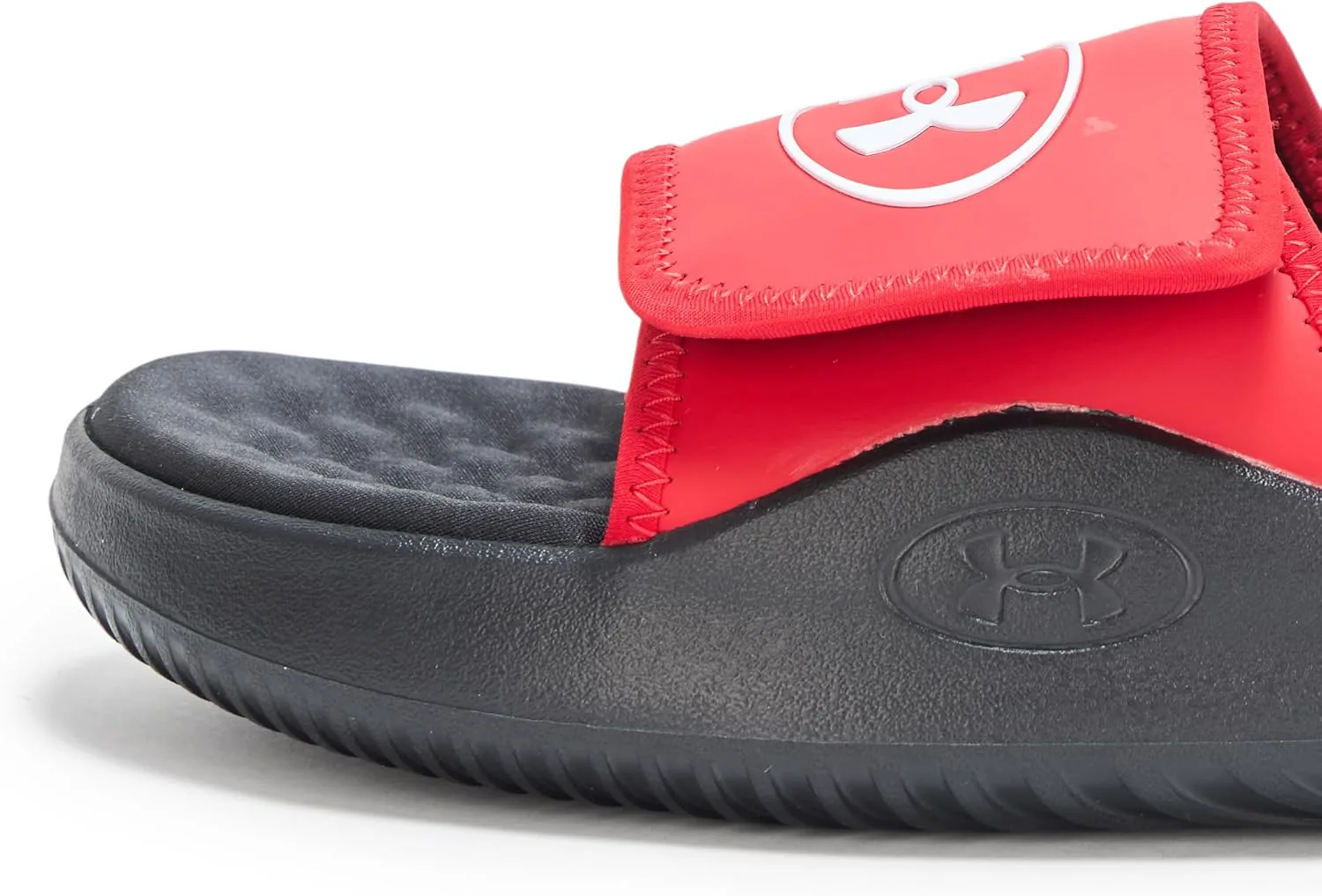 Мужские сандалии Under Armour Ignite Pro 8 Slide, красный/черный — фото 4