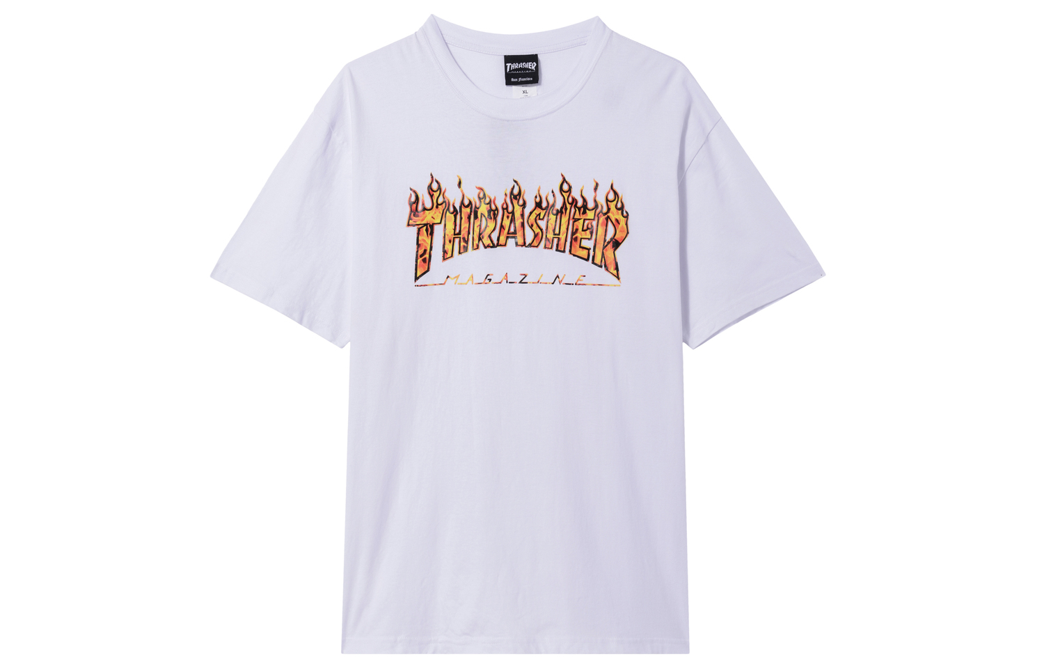 

Футболка Japan Version Unisex White Orange Thrasher