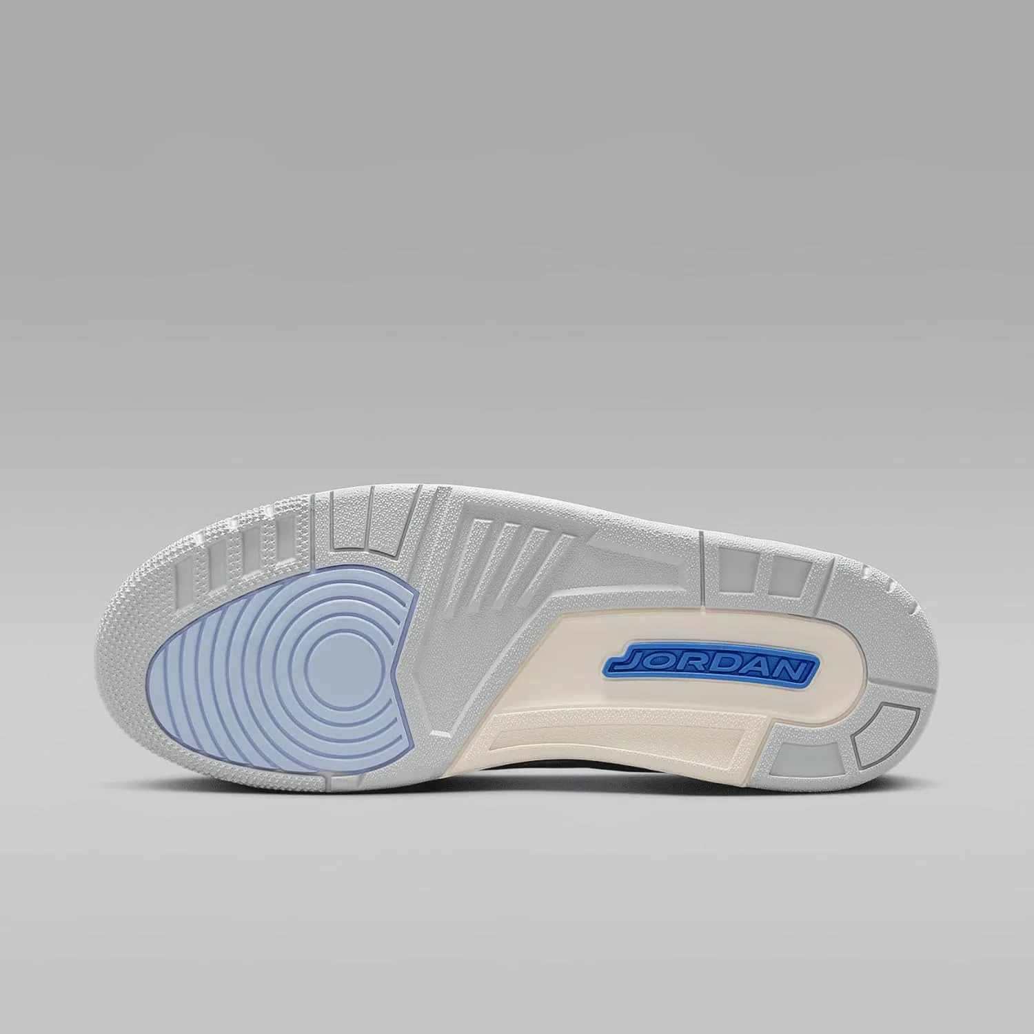 Мужские кроссовки Nike Air Jordan 3 Retro, Summit White/Hydrogen Blue — фото 2