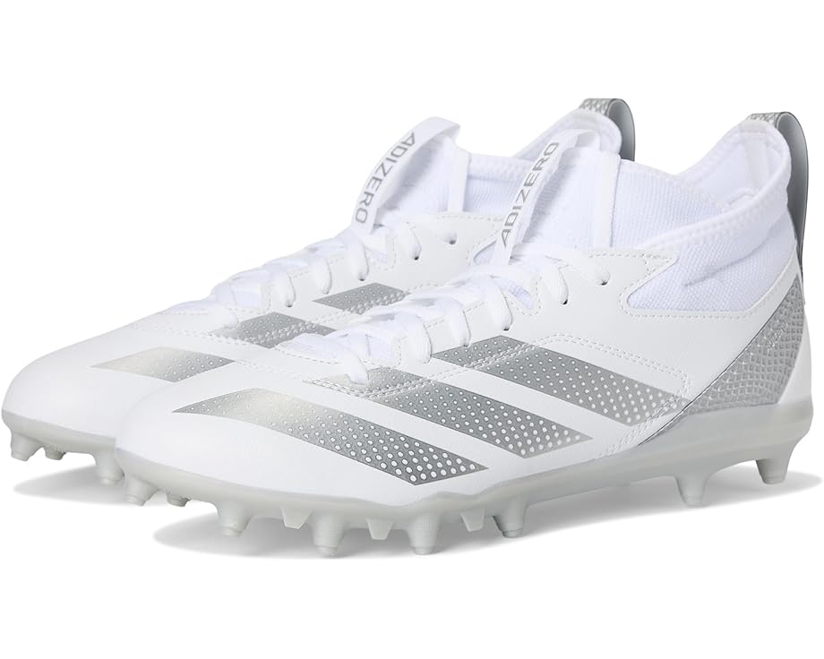 Кроссовки adidas Adizero Impact.2 Football Cleats, цвет White/Silver Metallic/White