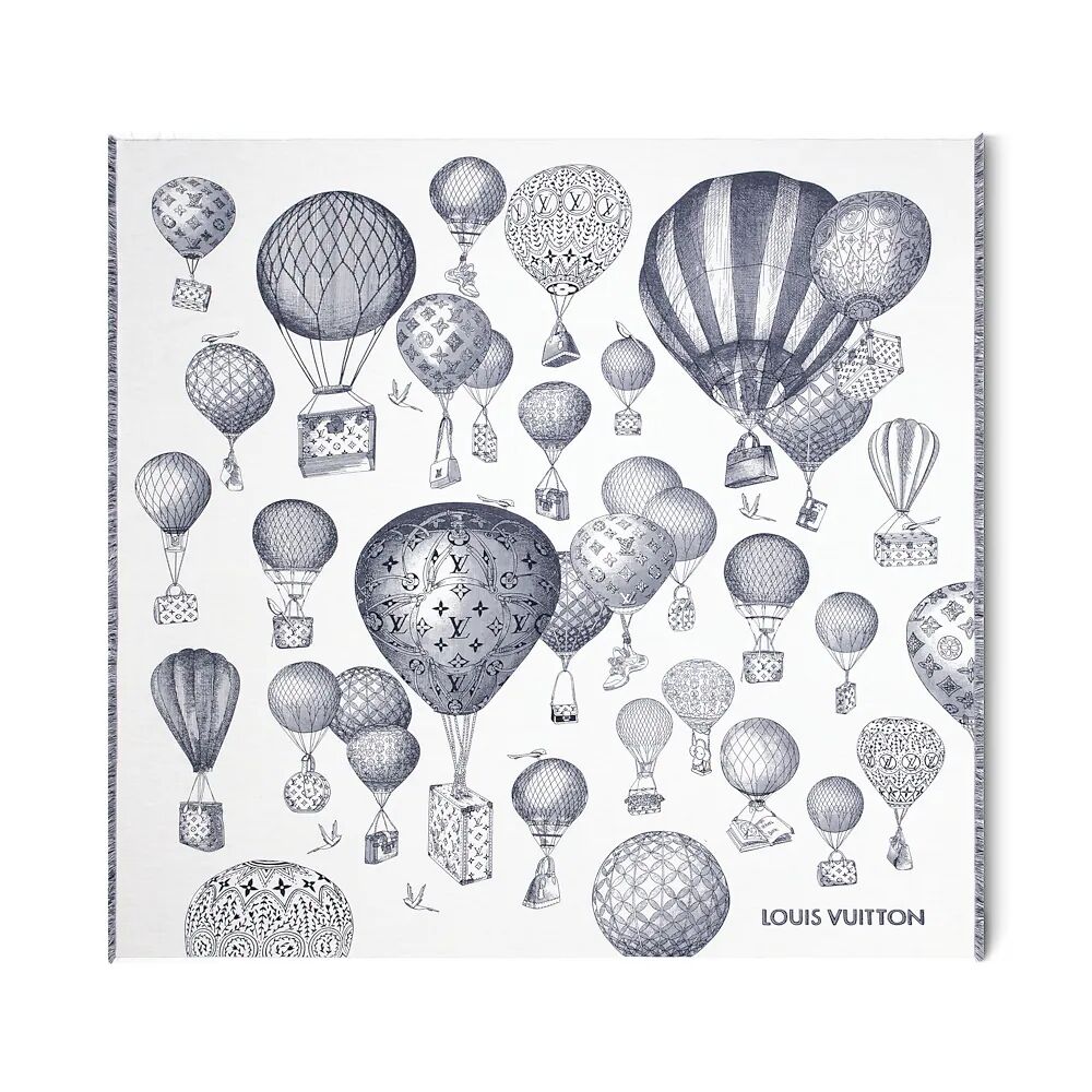 

Шаль Up And Away Louis Vuitton, черный
