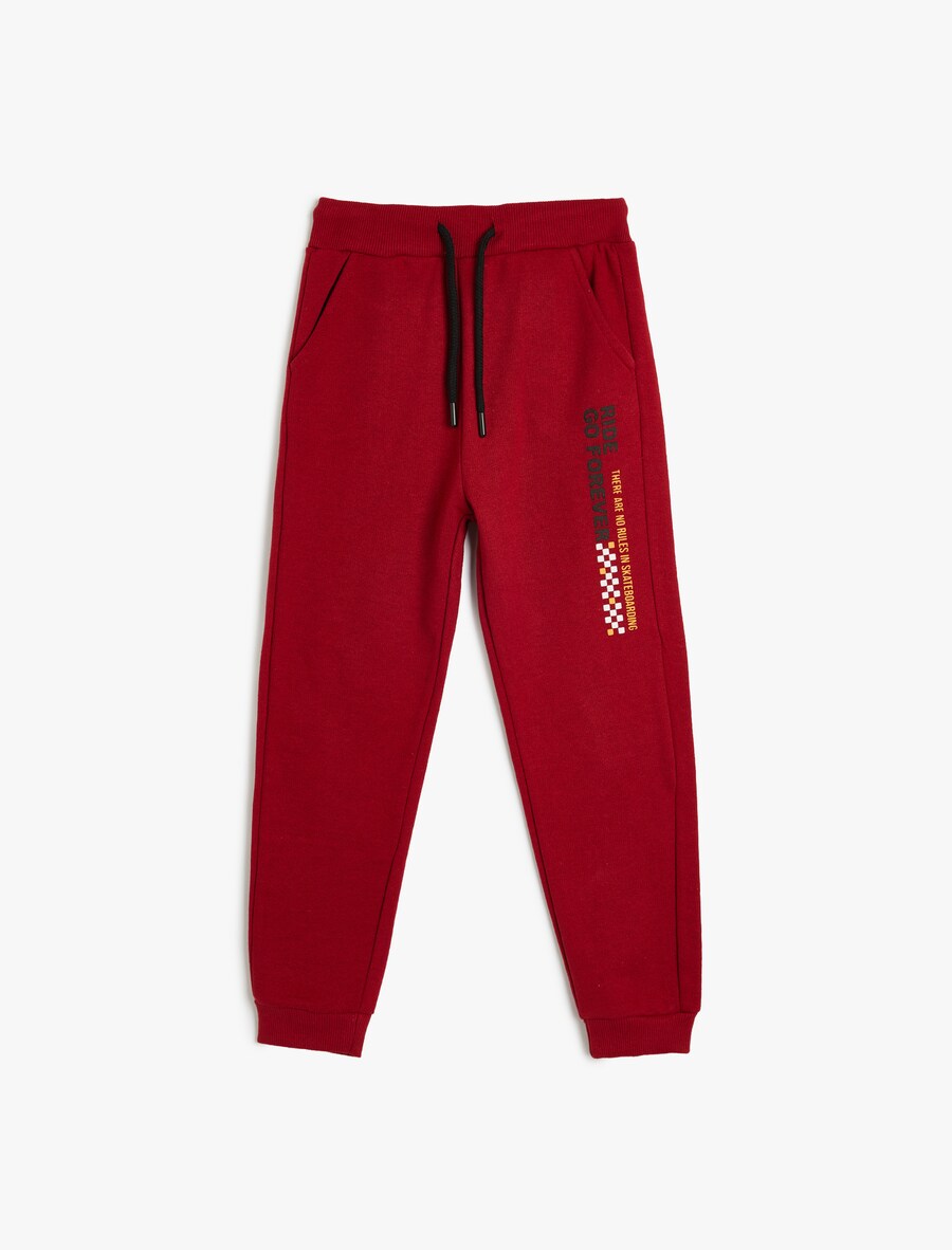 

Зауженные брюки Koton, цвет Fire red
