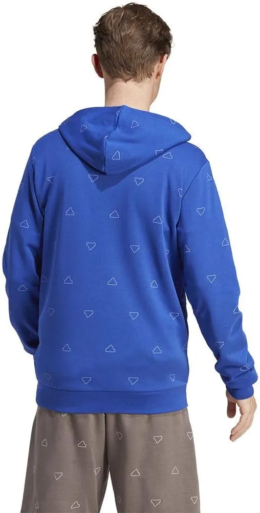 Толстовка adidas Seasonal Essentials Monogram Graphic — фото 2