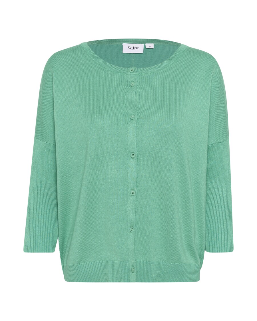 

Вязаный кардиган SAINT TROPEZ Knit Cardigan, цвет jade