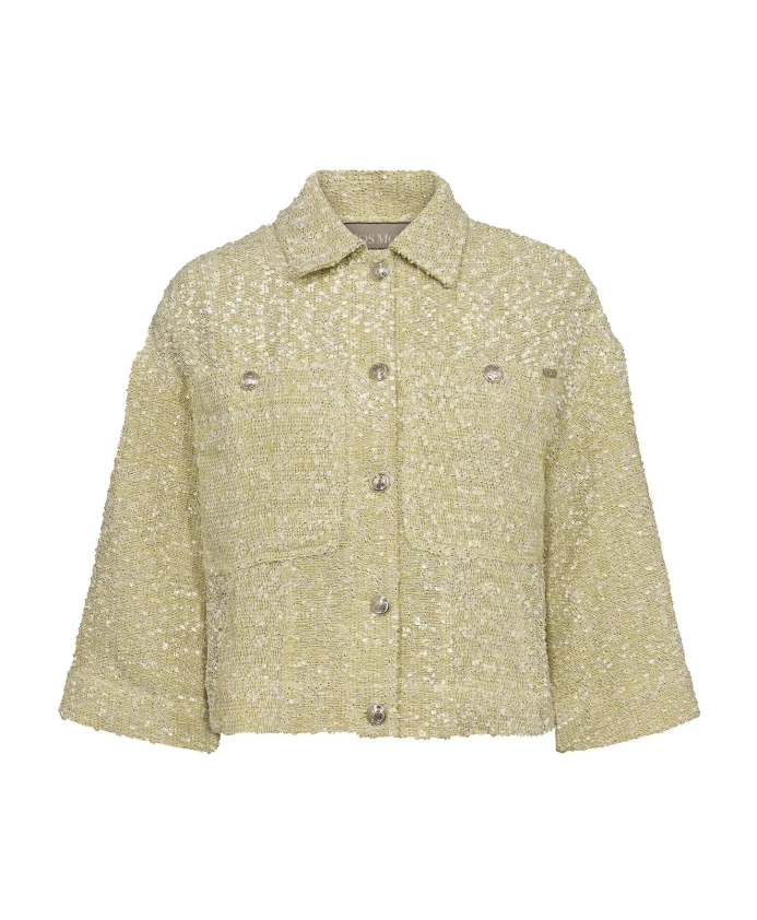 

Жакет букла, французская ваниль, стильный образ Mos Mosh, бежевый