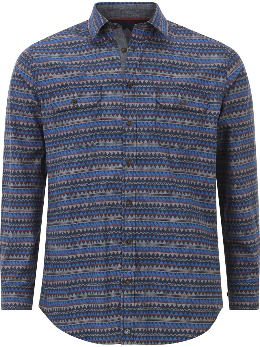 

Повседневная рубашка Jan Vanderstorm Comfort fit Button Up Shirt Haljorn, коричневый