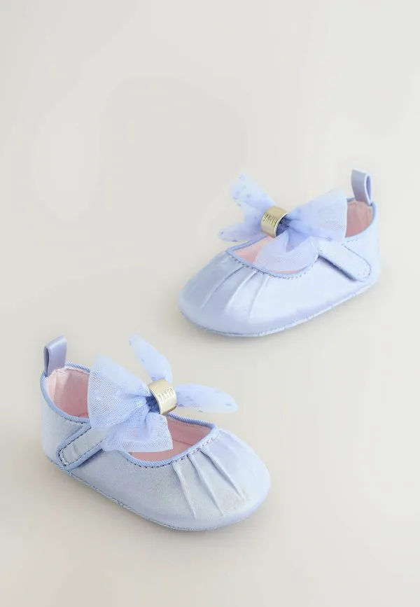 Детские туфли-мэри-джейн стандартного кроя с бантом Baker By Ted Baker, Blue — фото 2