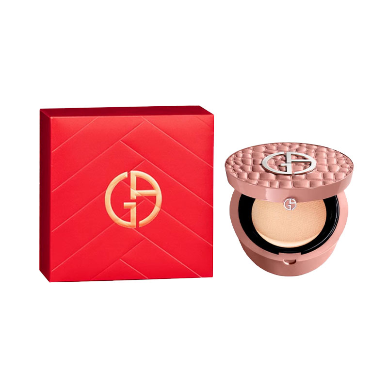GIORGIO ARMANI AMANI Valentine's Day Limited Edition Nude Brown Crocodile Pattern Air Cushions Skin Tone Correcting Concealer #2/#3/#4 — фото 2