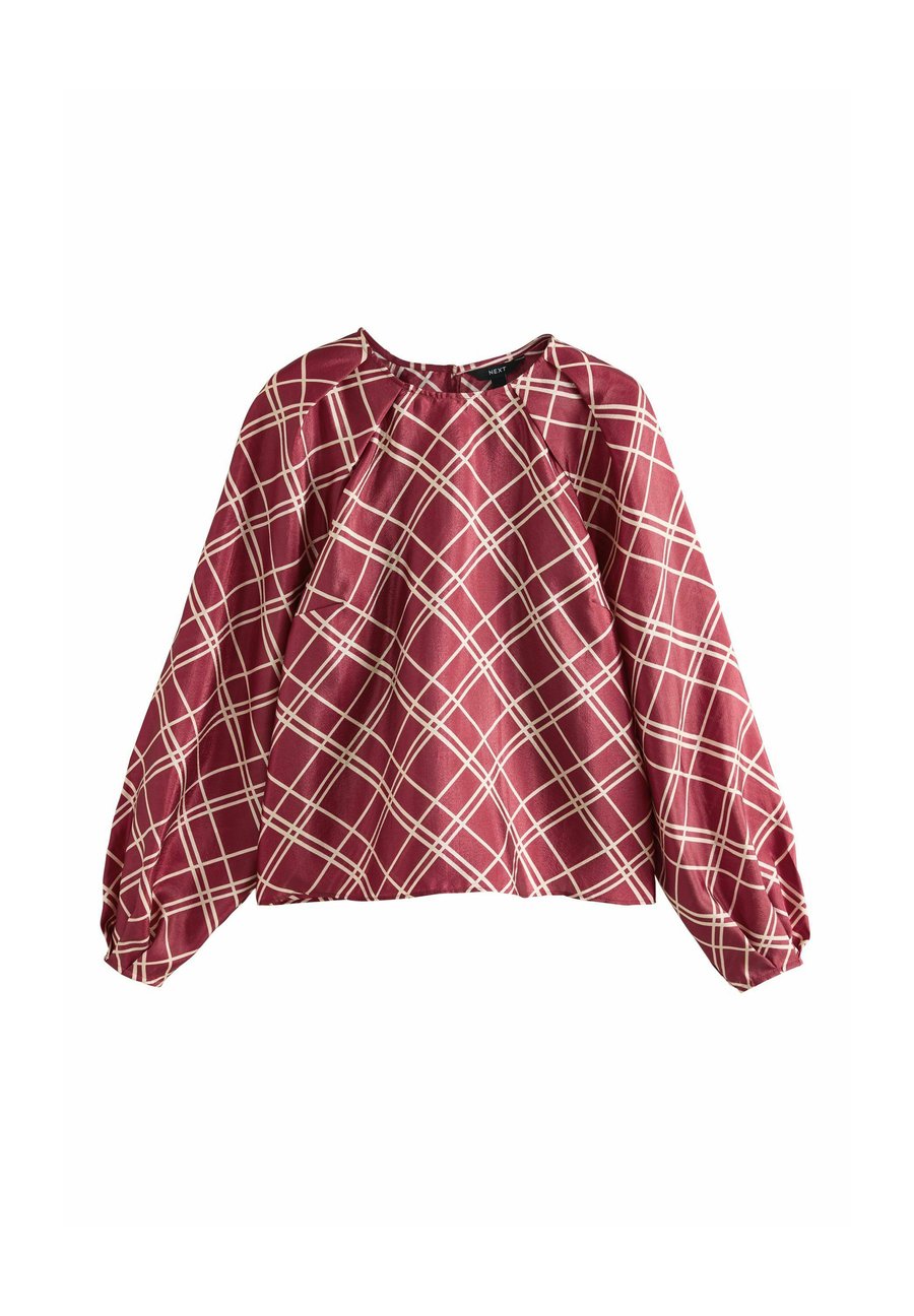 

Блуза Next Blouse, Red Gold Check/Red