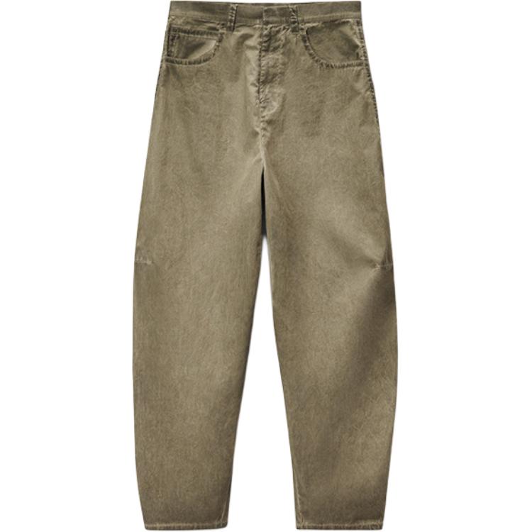 

Джинсы Alexander Wang прямого кроя средней посадки, шалфейно-зеленые