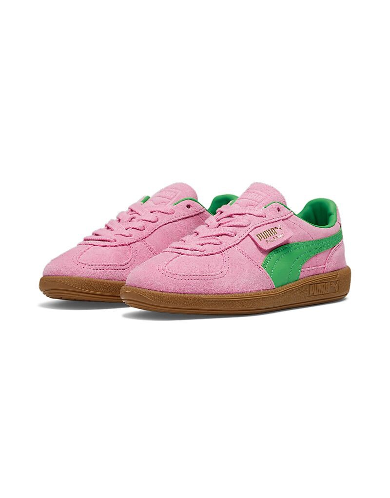 

Розовые и зеленые кроссовки PUMA Palermo Special, Зеленый, Розовые и зеленые кроссовки PUMA Palermo Special