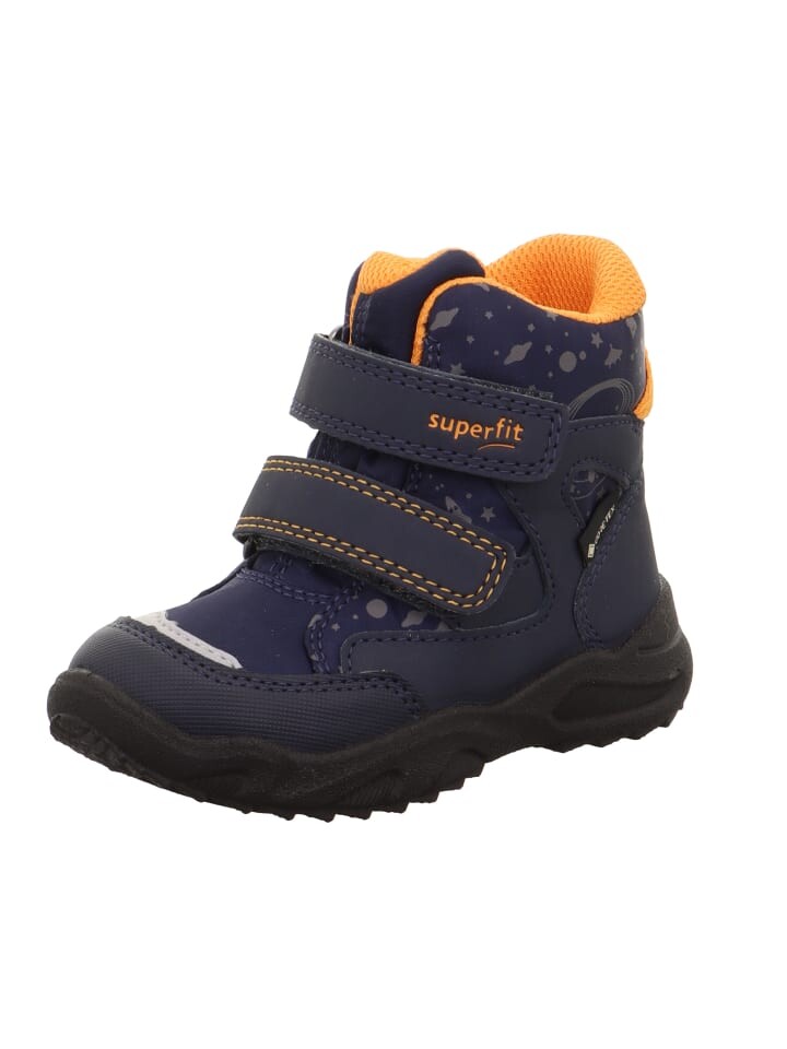 

Сапоги superfit Winterstiefel GLACIER, цвет Blau/Orange