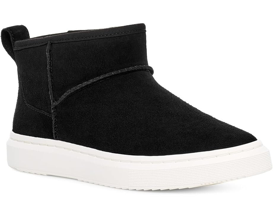 UGG Alameda Mini Кроссовки Женские US 7.5 Черный Замш Без Шнуровки Ботильоны KHD1893