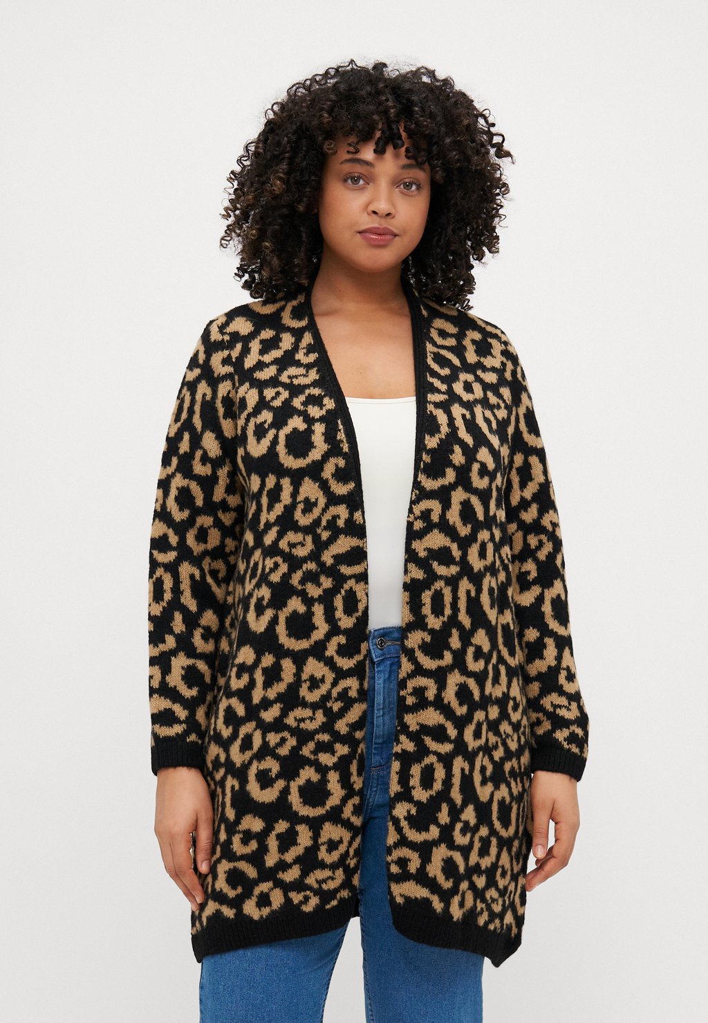 

Кардиган CARJADE ANIMAL CARDIGAN ONLY Carmakoma, черный