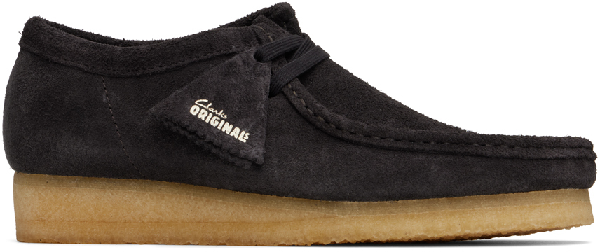 

Браун Валлаби Дерби Clarks Originals, Brown slate suede