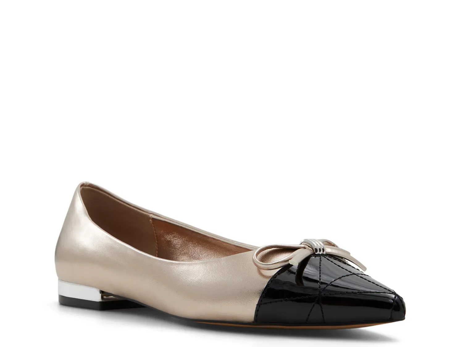 

Балетки Maddelyn Ballet Flat Aldo, серебряный/металлик