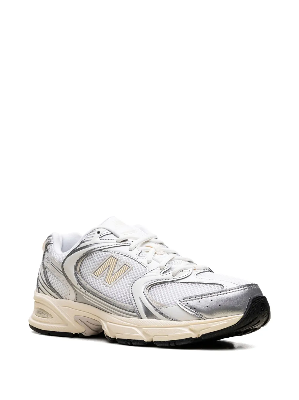 530 Кроссовки «Серебристый металлик» NEW BALANCE, белый — фото 2