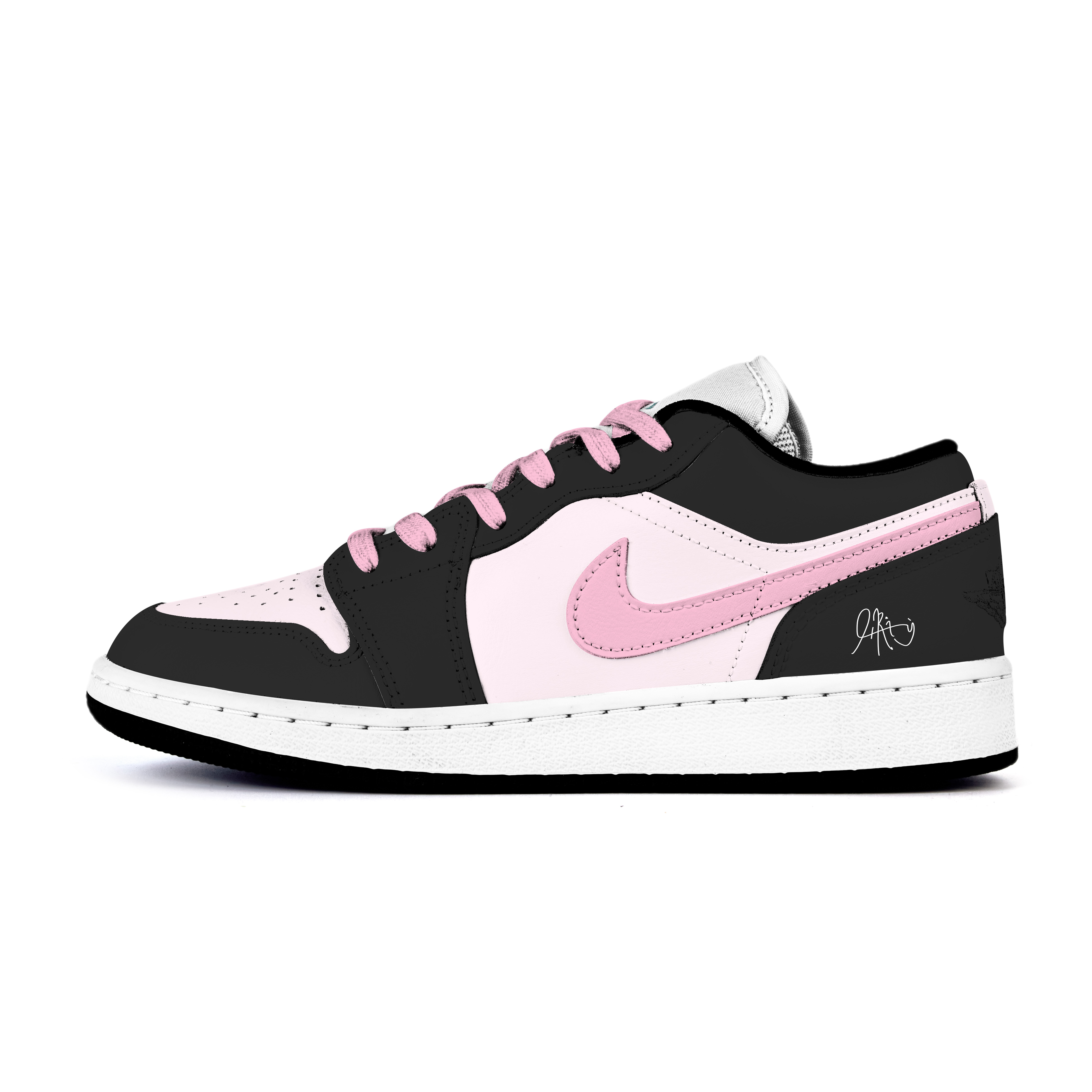 

Баскетбольные кроссовки Air 1 Durable Cushioning Low для детей и подростков Jordan, черный