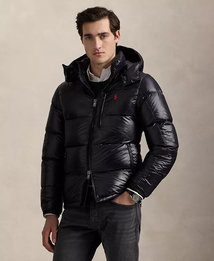 

Мужская куртка The Gorham Glossed Down Polo Ralph Lauren, черный