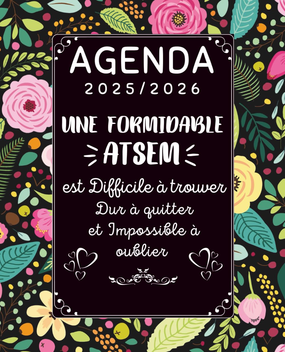

Formidable ATSEM: Agenda Maitresse institutrice maternelle , NOUNOU , idée cadeau original et personnalisé (French Edition) (Independently published)