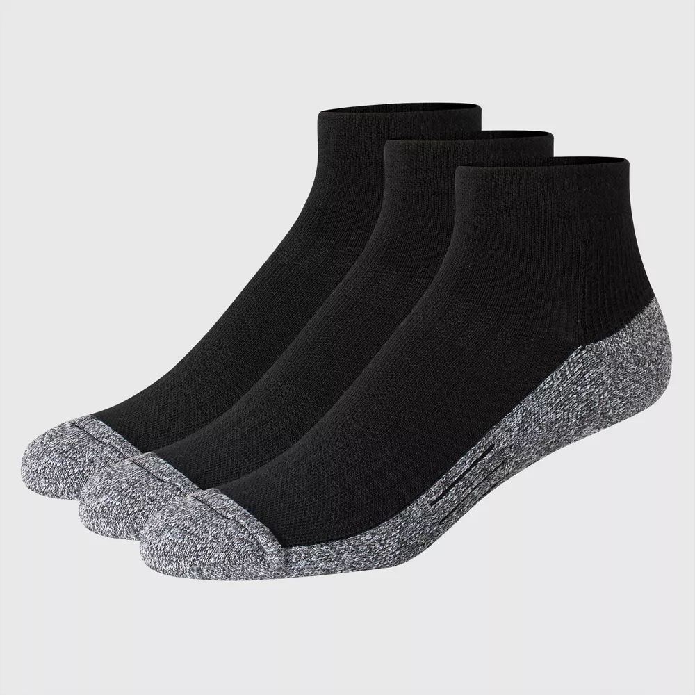 

Мужские носки Hanes Premium с мягкой подошвой, 3 пары, цвет Black