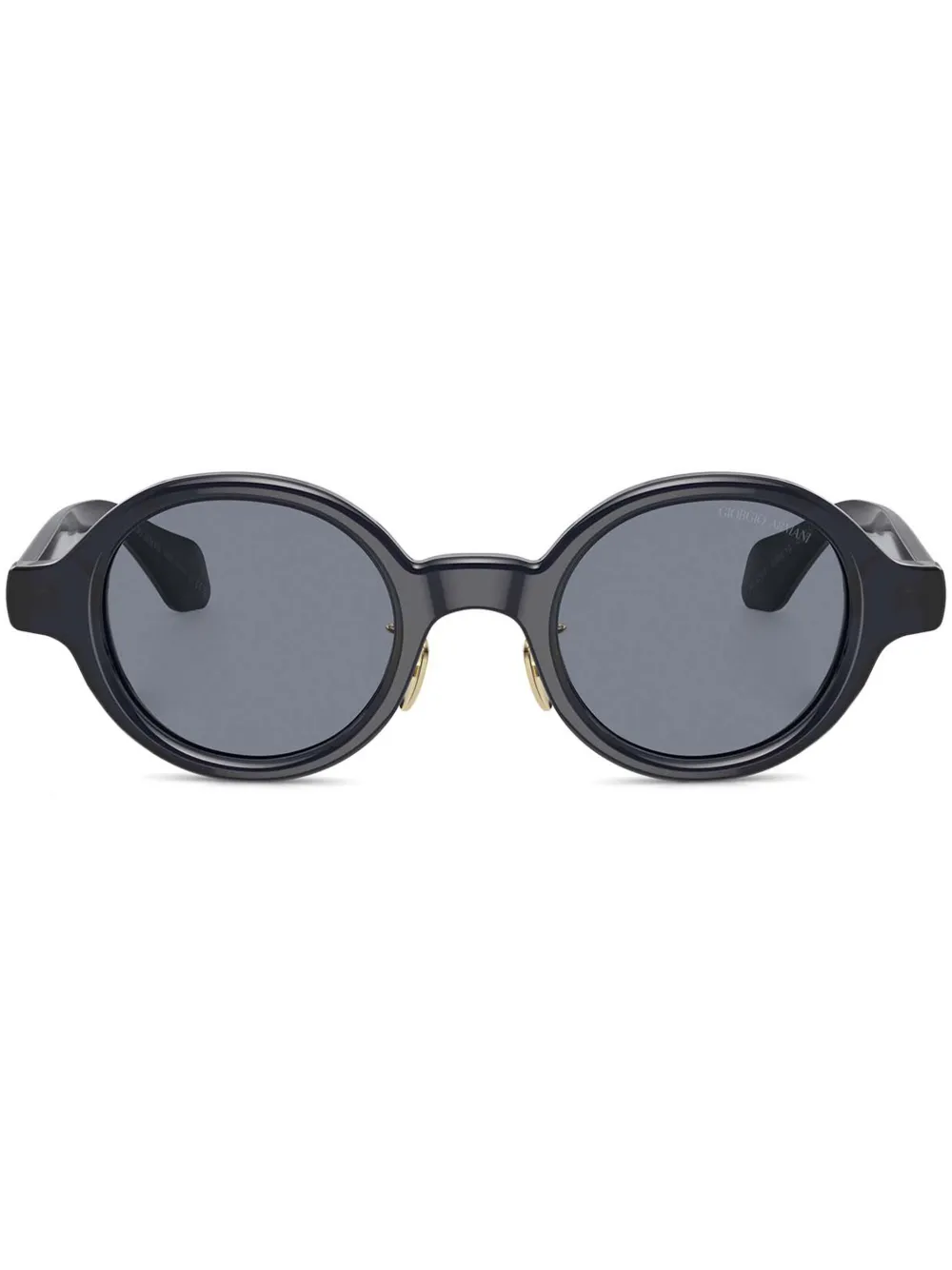 

Солнцезащитные очки в круглой оправе GIORGIO ARMANI, синий