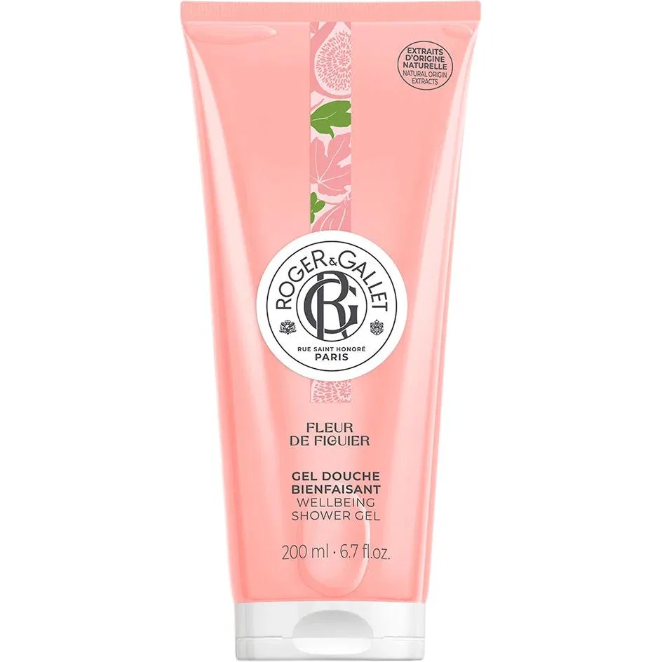 Гель для душа Fig Shower Gel Roger & Gallet 200ml*3 — фото 3