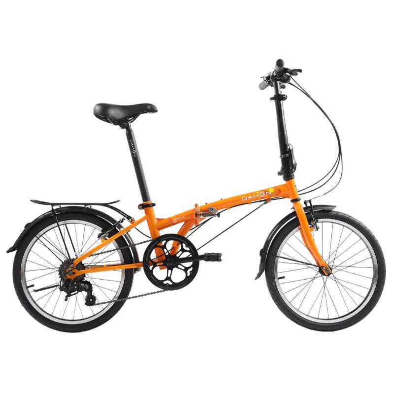 

Складной велосипед DAHON 20-дюймовый сверхлегкий 6-скоростной пригородный складной велосипед HAT061 оранжевый