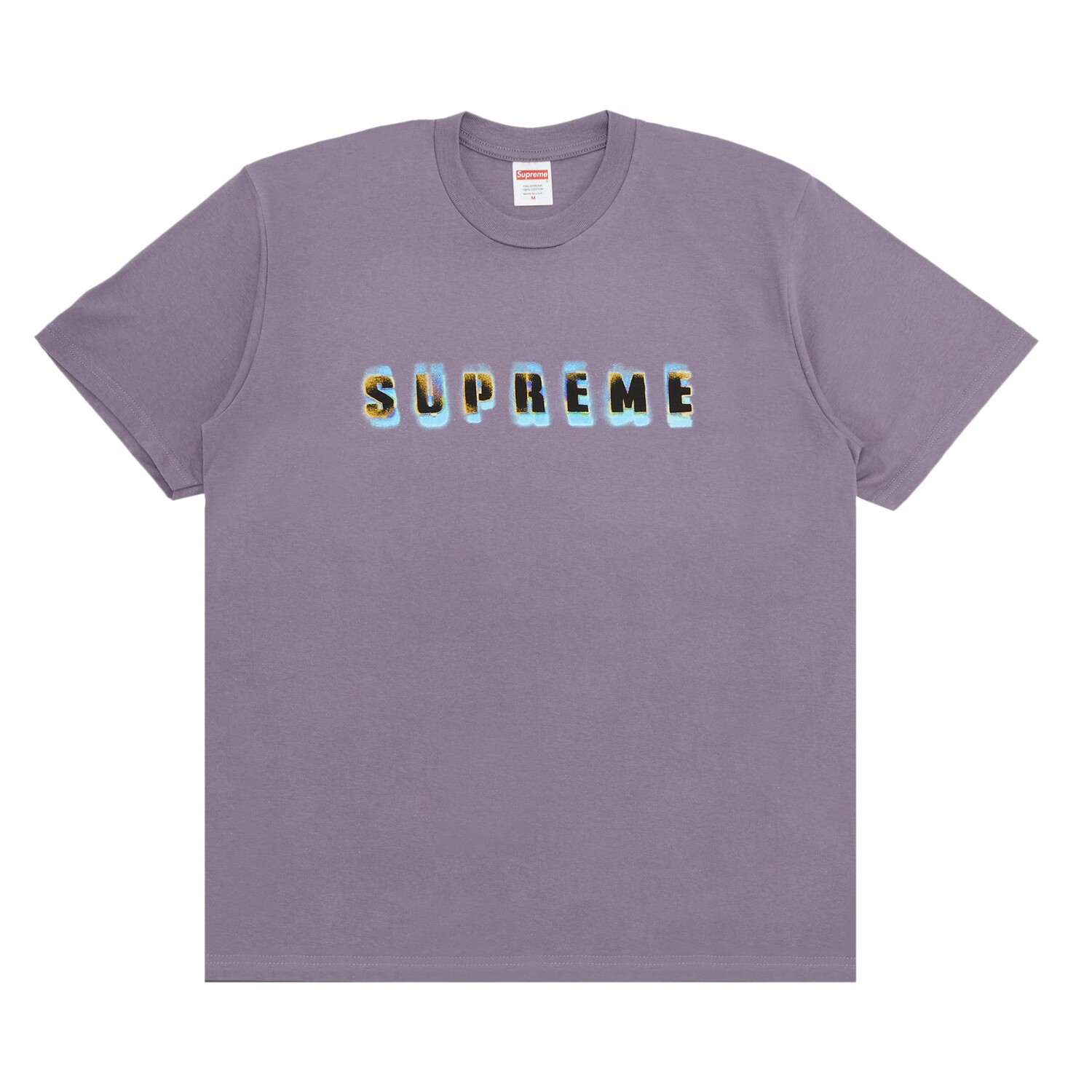

Футболка Supreme Stencil Dusty Purple