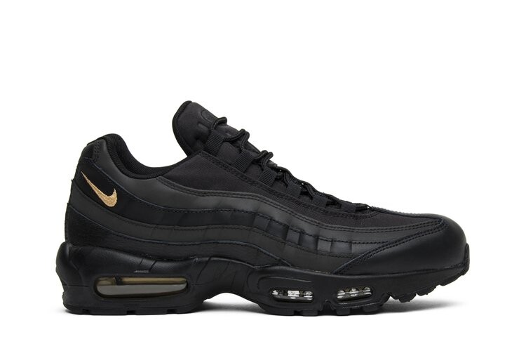 

Кроссовки Nike Air Max 95 Premium SE 'Black Gold', черный