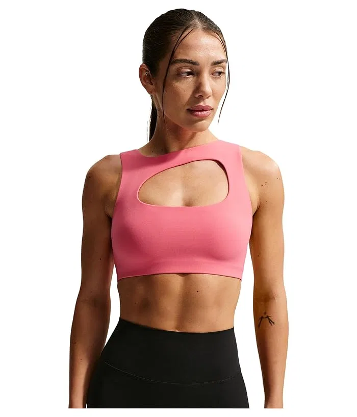 Спортивный бюстгальтер с легкой поддержкой Zenvy Nike, Sea Coral/White