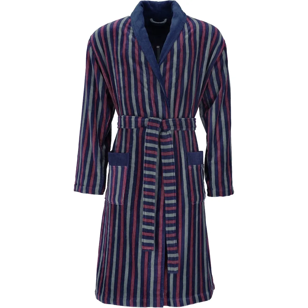 

Мужской халат Edoardo, идеально подходит для сауны и спа, отельный халат, утренний халат Bugatti, Marine blau