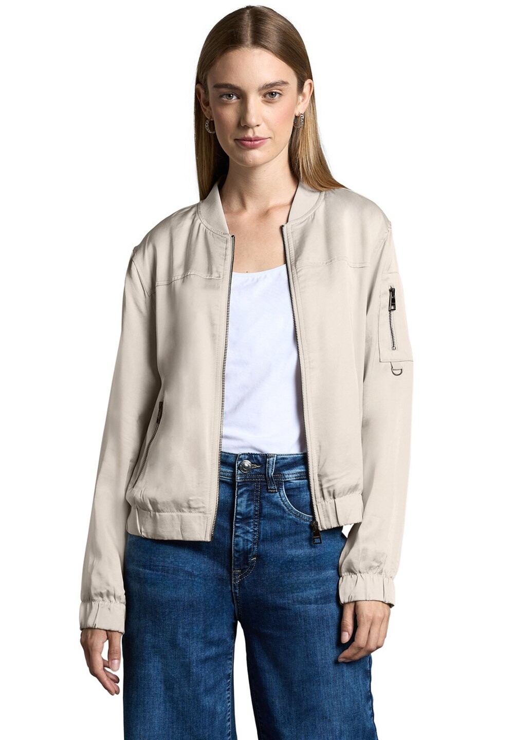 

Куртка-бомбер Street One, цвет Mottled Beige