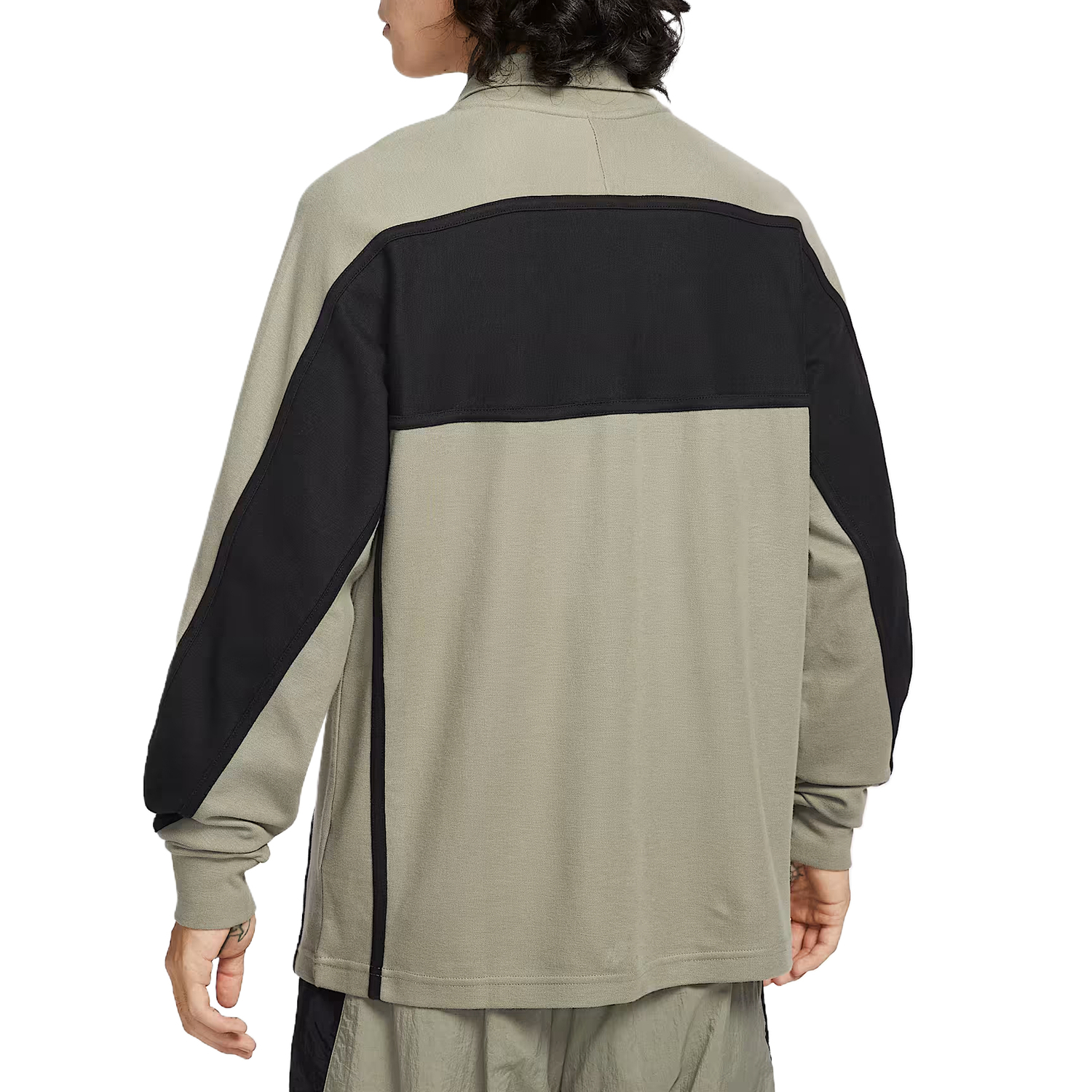 Nike Футболка Soccer Jerseys Men's Light Army Green/Black/Black — фото 3